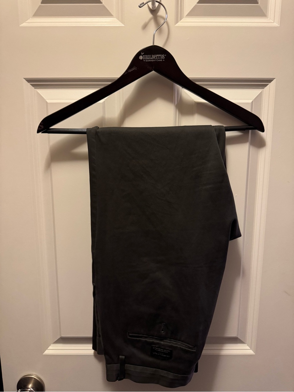 Banana Republic Men's Dark Gray Chino Pants
